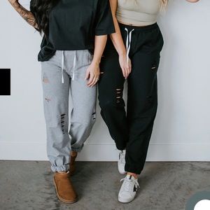 NEW Hadlee Distressed Jogger by Chelsea DeBoer